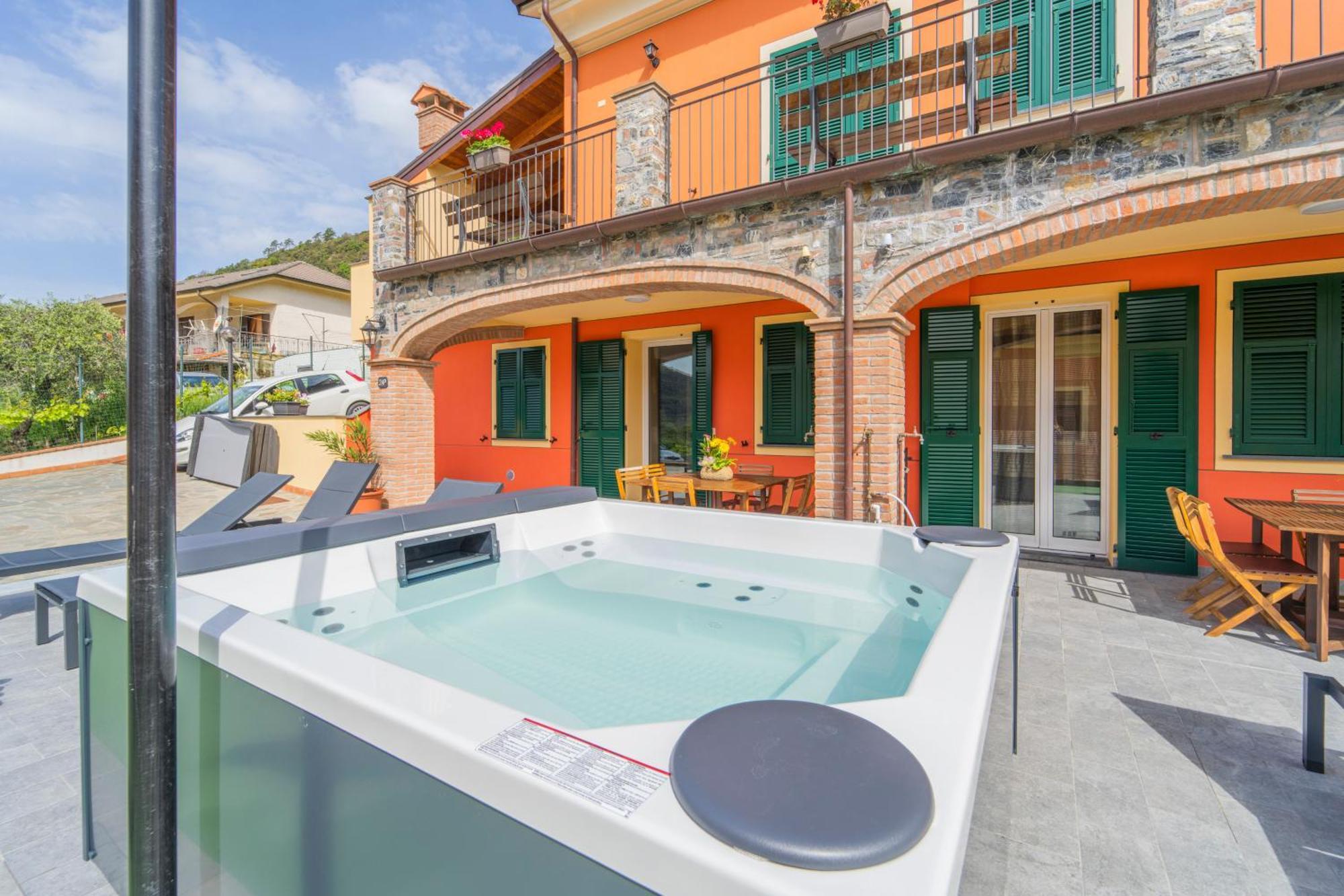 Villa Moderna: Modern Retreat with Garden Jacuzzi San Lazzaro  Exterior photo